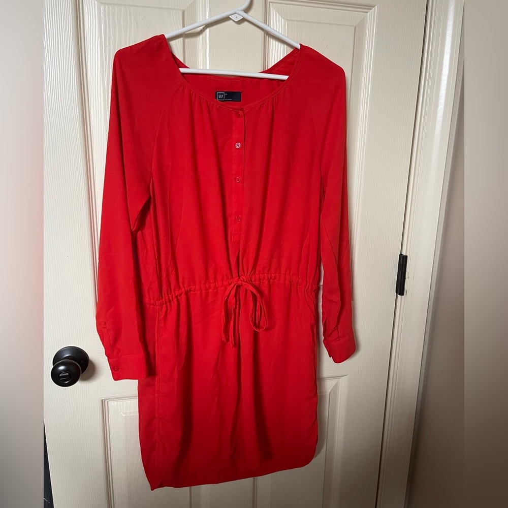 GAP Women’s Red Casual Dress - XS